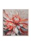 Smoked Peony Pattern Tivil Silk Scarf