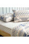 Single Pique Set Queen Zariel Gray Elastic Fitted Sheet 120*200cm - 2