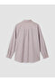Nevavm Striped Modal Blended Women's Shirt with a Difference - 7