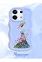 Redmi Note 13 Pro 5g Compatible Case Camera Protector Blue Silicone Couple Phone Case Girl Pattern - 2