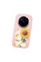 Vivo X200 Pro Compatible Case Camera Protector Pink Silicone Couple Phone Case Cat Pattern - 3
