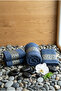 100% Cotton Set of 4 Greek Patterned Hand and Face Towels 50X90 cm - 2