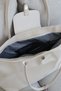 Women's Wide Shoulder Bag with Lace Detail and Flap, Large Tote Bag Width 40 Length 30 - 5