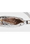 Silver Star Patterned Shiny Hand and Shoulder Strap Bag - 5