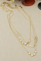 Vip Xuping Triple Loved Steel Necklace, Non-Tarnishing Steel Necklace 38+6 cm - 3