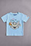 2 Pack Tom & Jerry Printed T-Shirts with Crew Neck and Shorts Sleeves - 3