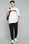 Typography Print T-Shirt with Crew Neck and Short Sleeves - 2