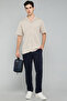 Textured Knit Shirt with Revere Collar and Short Sleeves - 5