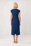 Women Midi Bodycon Dress Angel Sleeve Crew Neck Lined Stretchy Woven Comfortable Elegant Casual Comfortable - 5