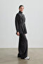 Anthracite Belt Detail Sports Jacket - 6