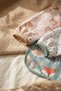 Toddlepure Set of 2 Liquid-Proof Long Sleeve Baby Bibs - 6-24 Months Blw Compatible, Bear and Fox De - 3