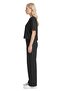 Premium - Sway Collection |   Black Basic High Waist Modal Wide Leg Women's Trousers - 5