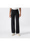 Wide Leg Women's Black Sweatpants - 2