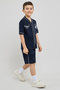 Printed Shirt and Shorts Set - 2