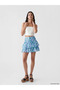 White Square Collar Rope Strap Women's Crop Top