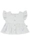 Embroidered Shorts Set for 6-18 Months - Ecru - 2