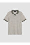 Esvab • Modern & Distinctive Devrik Roba Collar Striped Men's T-Shirt - 2