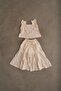 Breeze Girls' Suit with Flared Skirt and Pants - 8