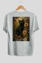 For the Love of Cats 89 Cats Printed White Oversize T-Shirt 100% Cotton Unisex Cat Lover Premium Design