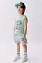 Printed vest top