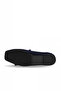 Navy Blue Suede Women's Flat Shoes - 4