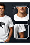 "Explore" White Bear Printed 100% Cotton Navy Blue Outdoor T-Shirt - 6