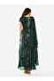 Draped Off-Shoulder Sculpt Gown Maxi Dress - 7