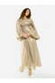 Radiant Twist Drape Evening Maxi Dress - 3