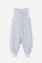 Summer Muslin Children's Sleeping Bag 1-8 Years Old Unisex Short Sleeve 100% Cotton 2703 - 3