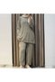 Khaki Suit with Flaps and Printed Details - 3