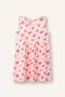 Patterned Sleeveless Light Pink Dress Baby Girl C0074A526Sm