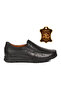 Black Genuine Leather Anatomical Sole Men's Casual Shoes Dr.Flexer 305002 m - 3