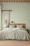 100% Cotton Sage Green 4 Layer Muslin Single Bedspread/Bed Throw 160X230Cm - 2