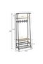 Iron MDF Minimalist Entryway Rack - Fashionable, Practical, Affordable, High Quality - 2
