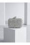 70984 Stone-Detail Mini Handbag with Case Stylish Evening Dress Bag for Women - 2