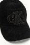 Felt Monogram Patch Cap Erkek Baseball Şapka Siyah - 4