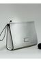 Katey Women's Portfolio Bag – Zippered, Stylish Evening & Daily Use Clutch Katey White - 3