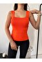 Women's Ultra Premium Soft Square Neck Strap Knitwear Bodysuit
