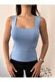 Women's Ultra Premium Soft Square Neck Strap Knitwear Bodysuit