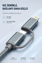 Lightning & Type-C Otg Converter Cable,Usb 2.0 Adapter,Compatible with iPhone iPad Android Tablet,For Keyboard Mouse USB Flash Drive Gamepad,Nylon Braided Plug-Play S510 - 5