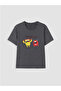 Lc waikiki crew neck printed boys' t-shirt - 5