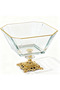 Gold |   Silver Detailed Glass Presentation and Serving Set Dowry Set Guest Hospitality Set 29 Pieces - 3