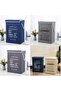 85L Laundry Basket with Lid – Large Foldable Multicolor Laundry Hamper with Rope Handles, Tall Dirty Clothes Storage Bin for Bedroom, Bathroom, Laundry Room & Dorm - 8