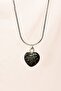 Lava Stone Natural Stone Chain Handmade Necklace End: 1.5 cm Chain: 20 cm Boxed - 3