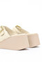 Dl 40 Genuine Leather Adjustable Buckle Slippers - 4