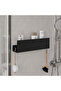 Bathroom Shower Shelf - Shampoo Holder - Bathroom Organizer Self-Adhesive (45 cm Black) - 2