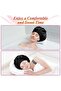 Satin Bonnet Silk Bonnet for Sleeping, Bonnets for Women Bonnet for Sleeping Large Sleep Cap, Wide Soft Band Bonnet for Curly Hair - 6