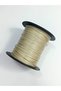 1 mm 100 Meters Dark Beige Color Waxed Cord Horsehair Leather Sewing Necklace Jewelry Design Bracelet Cord - 4