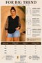 Women's Plus Size V-Neck Lace Detail Sleeve Three Quarter Patterned Chiffon Side Slit Stretchy Viscose Blouse - 2