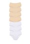 7 Pieces Tutku Women's High Waist Bato Thick Rubber Panties S9